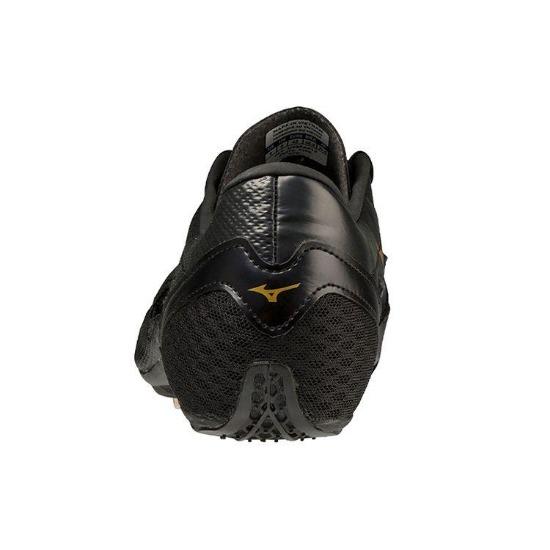 Mizuno Geo Silencer Fx Professional Chiodi da Pista Corta Nero Oro Unisex U1GA202109