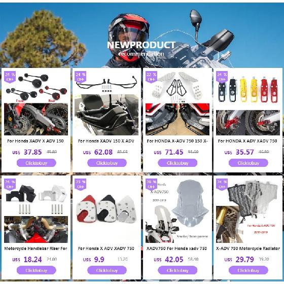 For Honda XADV750 Forza XADV 750 2017-2025 Front wheel Bumper Motorcycle Mudguard Fender Guard Crash Bar Fiairings Protector