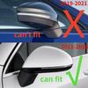 Car Side Door Mirror Glass Lens Turn Signal Lamp Outside Rearview Mirror Housing Cover Frame For VW Touareg