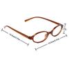 1pc Vintage Inspired Glasses for Women Anti-Blue Light Fashionable Small Frame Trendy Y2K Style Ideal for Commuting Everyday Use