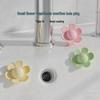 Silicone Flower Overflow Stopper: Cute Washbasin Cover for Odor & Insect Prevention