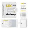 25 Envelopes Money Saving Challenge Binder Mini Cash Saving Budget Book to