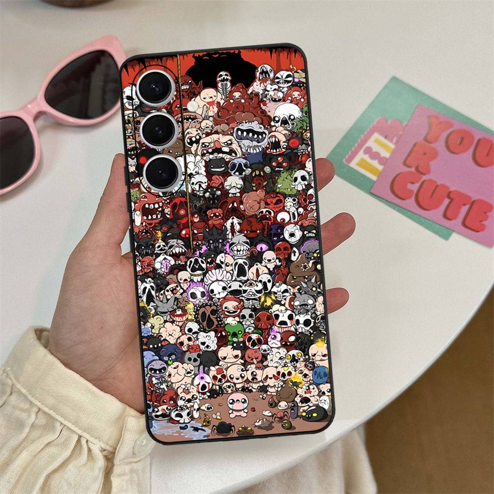 Game The Binding Of I-Isaac Phone Case For Samsung S 24 Fe 25 Ultra Plus 20 Lite 21 30 22 23 24 22 Ultra 5G Fundas