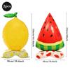 Large Standing Foil Balloons Fruit Vegetable Party Decorations Giant Cactus Carrot Lemon Watermelon Hawaiian Luau Decor Supplies