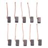 2/10pcs Carbon Brush 6x6x10mm Automotive Fan Motor