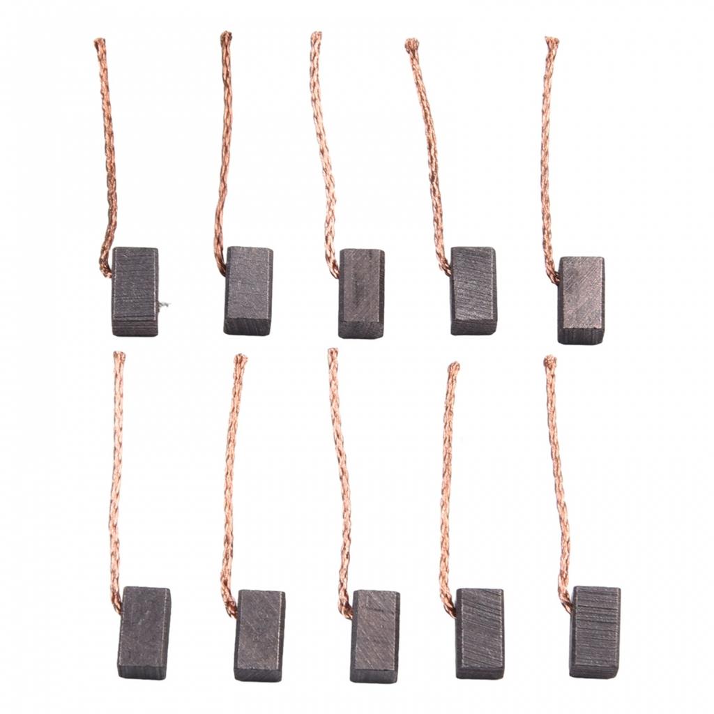 2/10pcs Carbon Brush 6x6x10mm Automotive Fan Motor