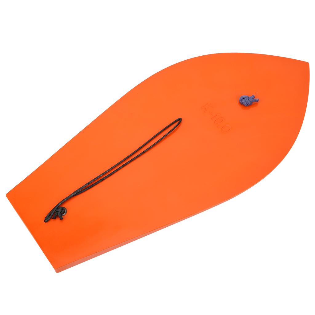 Plastic Fishing Trolling Diving Board Orange Color Portable Tool Accessory for Fishing