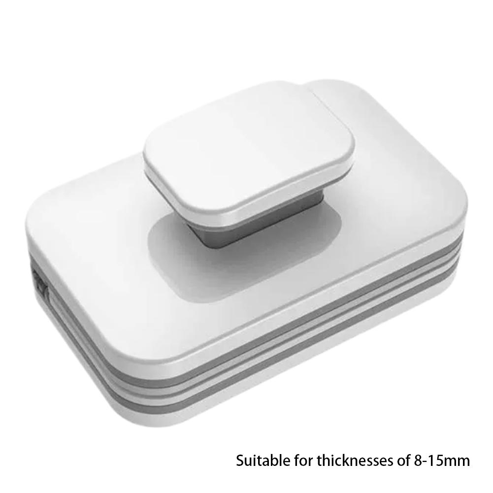 1pcs Glass Cleaning Double Sided Magnetic Window Cleaner For High Rise Building Indoor Outdoor Strong Suction Glass Wiper Tools