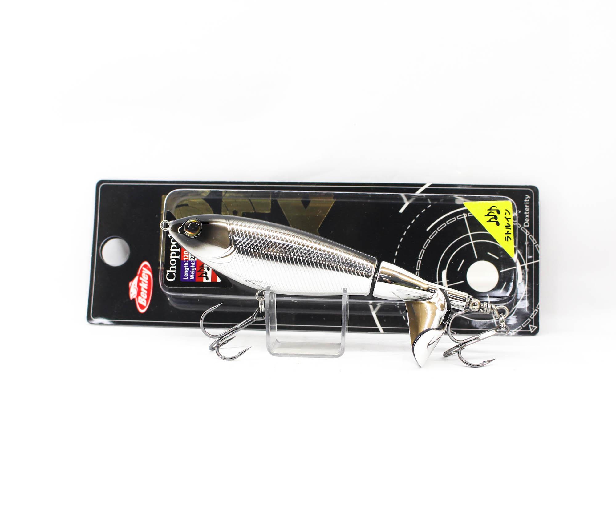 

Berkley Dex Choppo 120 mm 28 grams Propeller Floating Lure Chrome (0121)
