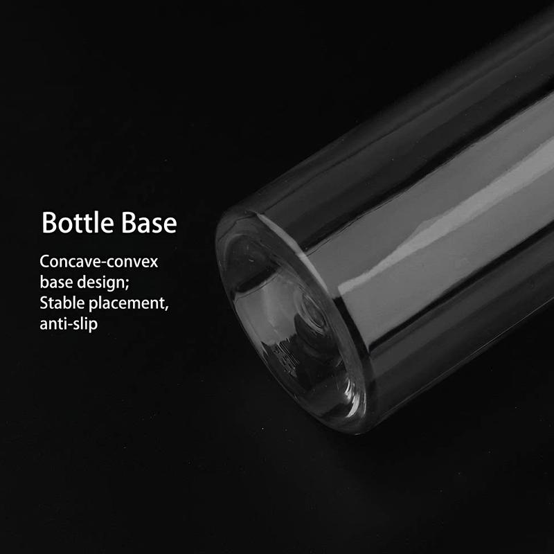 400/500/600Ml Round Disposable Juice Beverage Bottle Milk Tea Yogurt Transparent Plastic Bottles