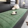 Four Corduroy Sofa Cover Thick Plush Non-slip Cushion Sectional