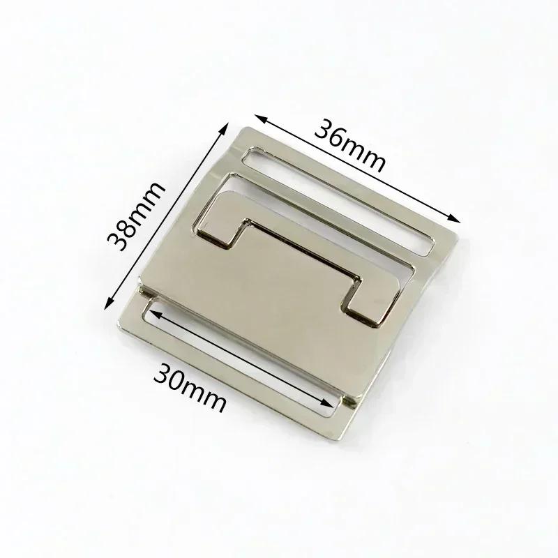 2/5/10Pcs Metal Buckle 30/50mm Combination Buckles for Connecting Waistbands Coats Handbags Straps Adjustable Clasp Accessories