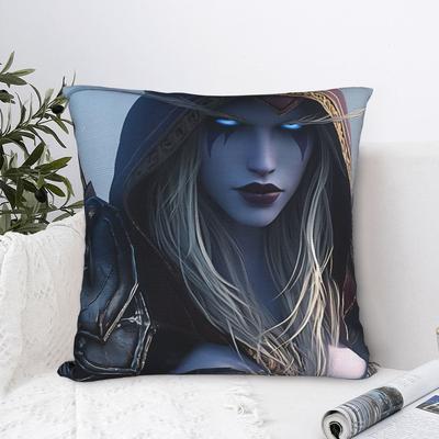 Pillow Cover World of Warcraft Game Vintage Pillow Case For Office Car Home Decor Pillowcases