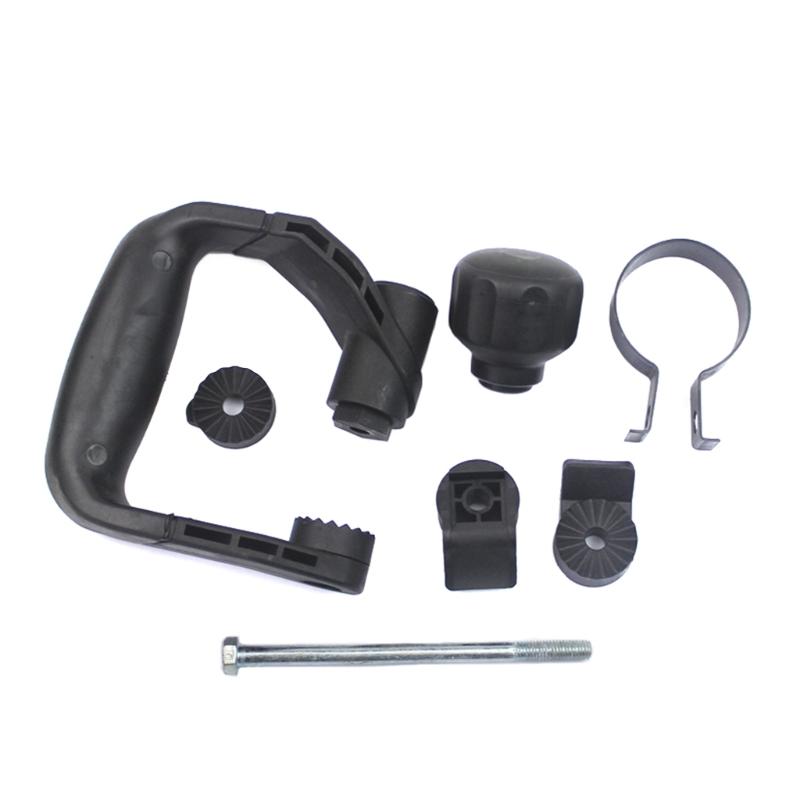 Manico Laterale in Plastica Nera per Martello Demolitore 11E Gbh10DC Gbh11DE Manico Ausiliario per Martello Strumento ad Alta Precisione