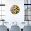 Wall Clock Decoration, Creative, Arabic Numerals Ornament Decorative Hanging for Kitchen