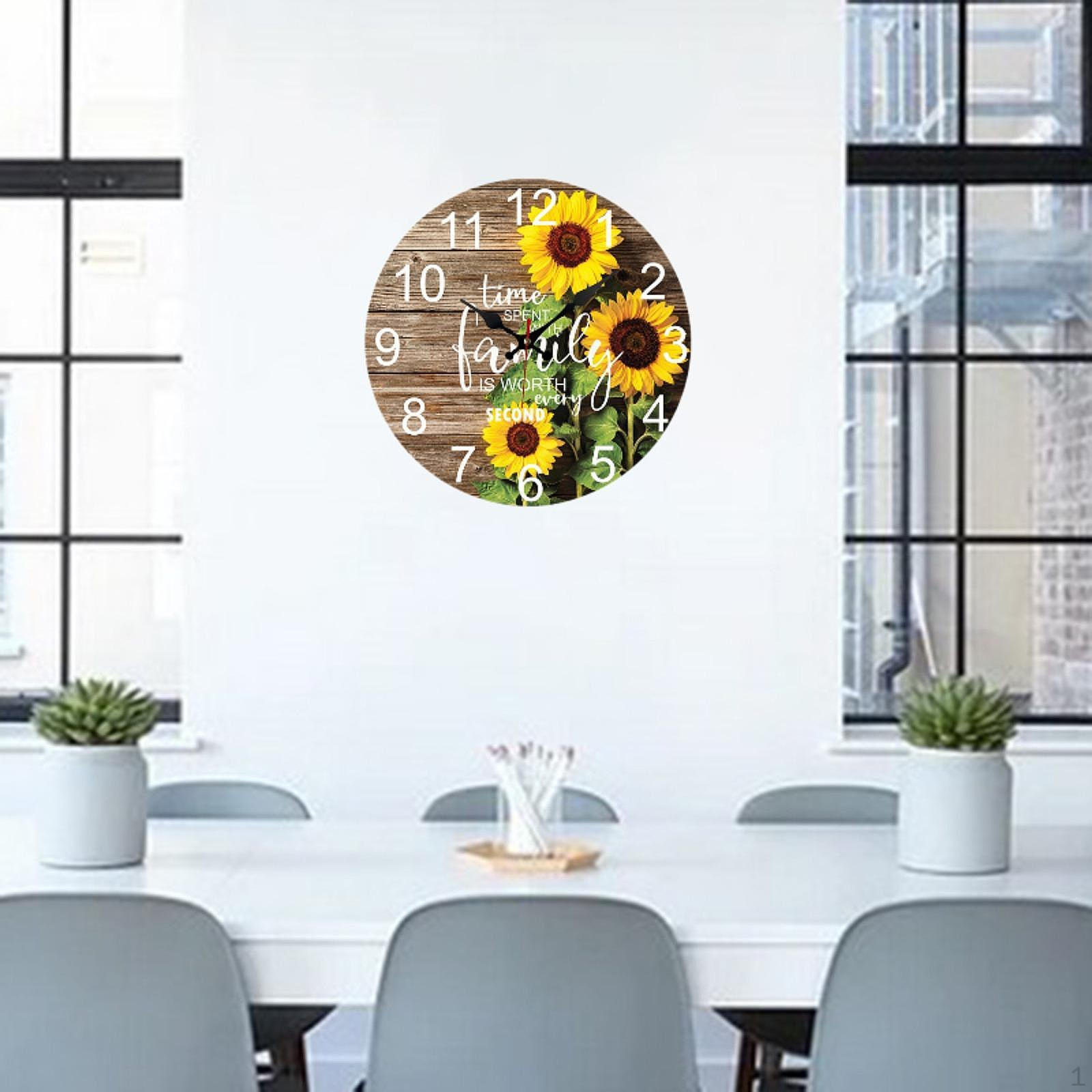 

Wall Clock Decoration, Creative, Arabic Numerals Ornament Decorative Hanging for Kitchen