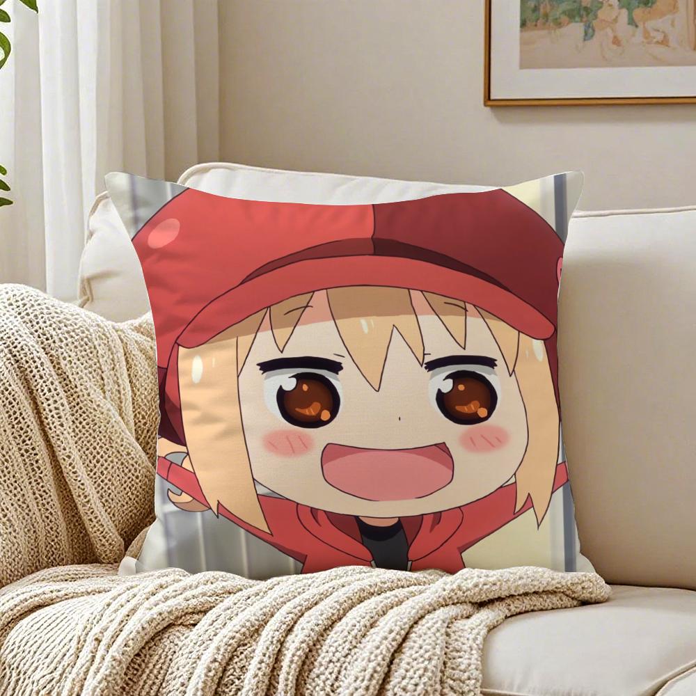 Süßer fauler japanischer Anime HHimouto Umaruchan Kissenbezug Kissenhülle Antimilben Wohnzimmer Sofa Dekor Kissen Zimmer