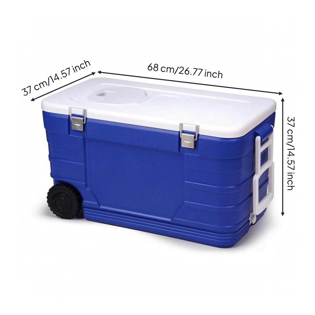 Insulated Container with Ice Pack Food-Grade Chiller Rigid Outer