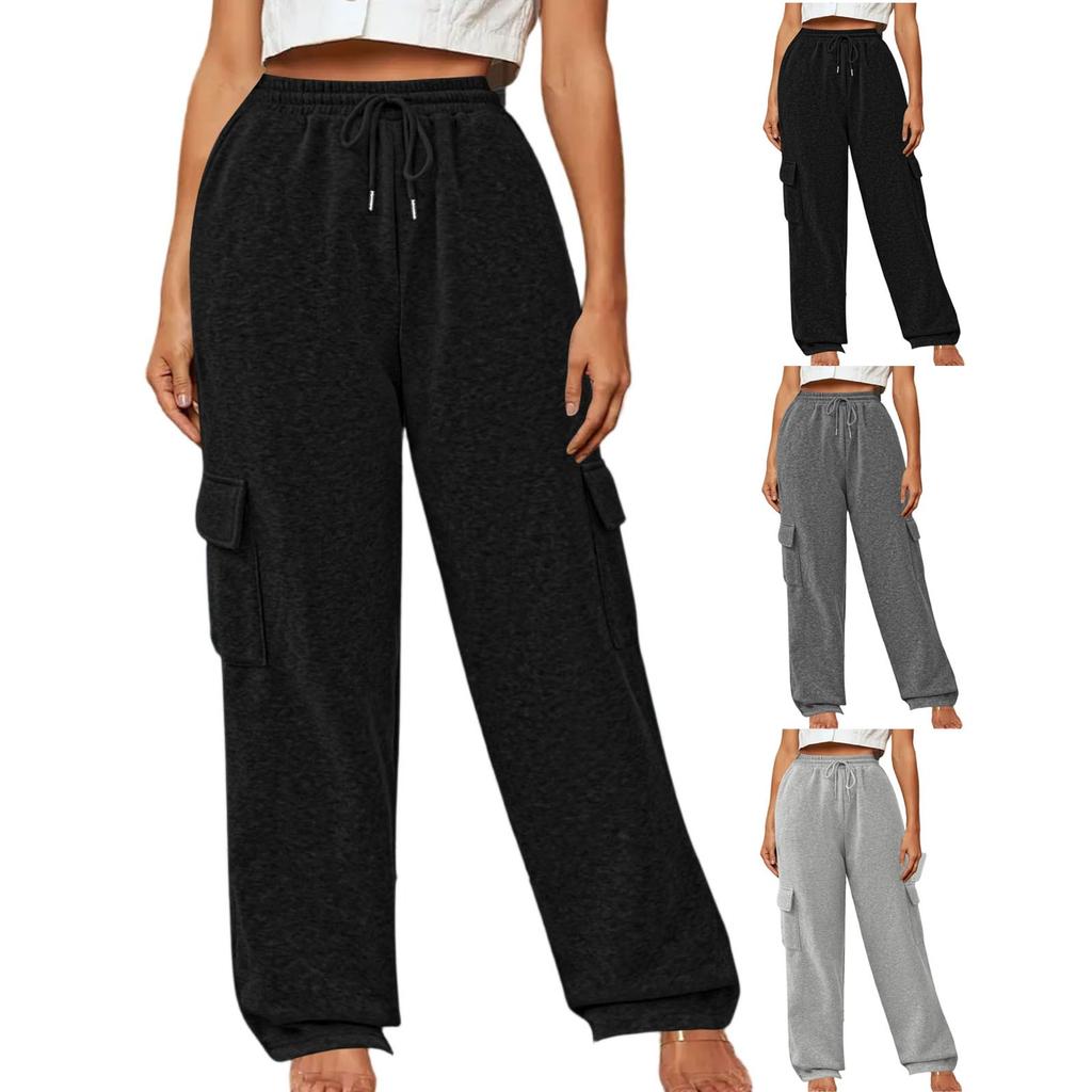 Damen Jogginghose Damen Jogginghose Weites Bein Mode Kleidung Jogginghose Lockere Kleidung