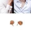 10pcs Ginkgo Leaf Brooch Elegant Fashion Men Luxulry Vintage Shirt Suit Lapel Pins Badge Brooches Wedding Party Clothing Accessories Jewelry Gifts
