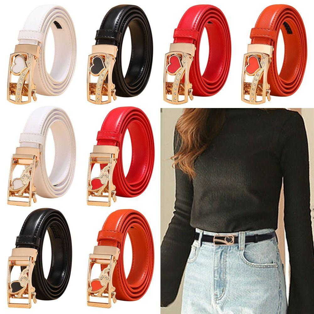 

Дизайнерский бренд, пояс с автоматической пряжкой, женские деловые ремни, пояс из натуральной кожи, брюки, ленты