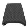 Center Console Armrest Cover PU Leather Black Knitted Texture Replacement for Ridgeline 2024 2026 Car Armrest Pad