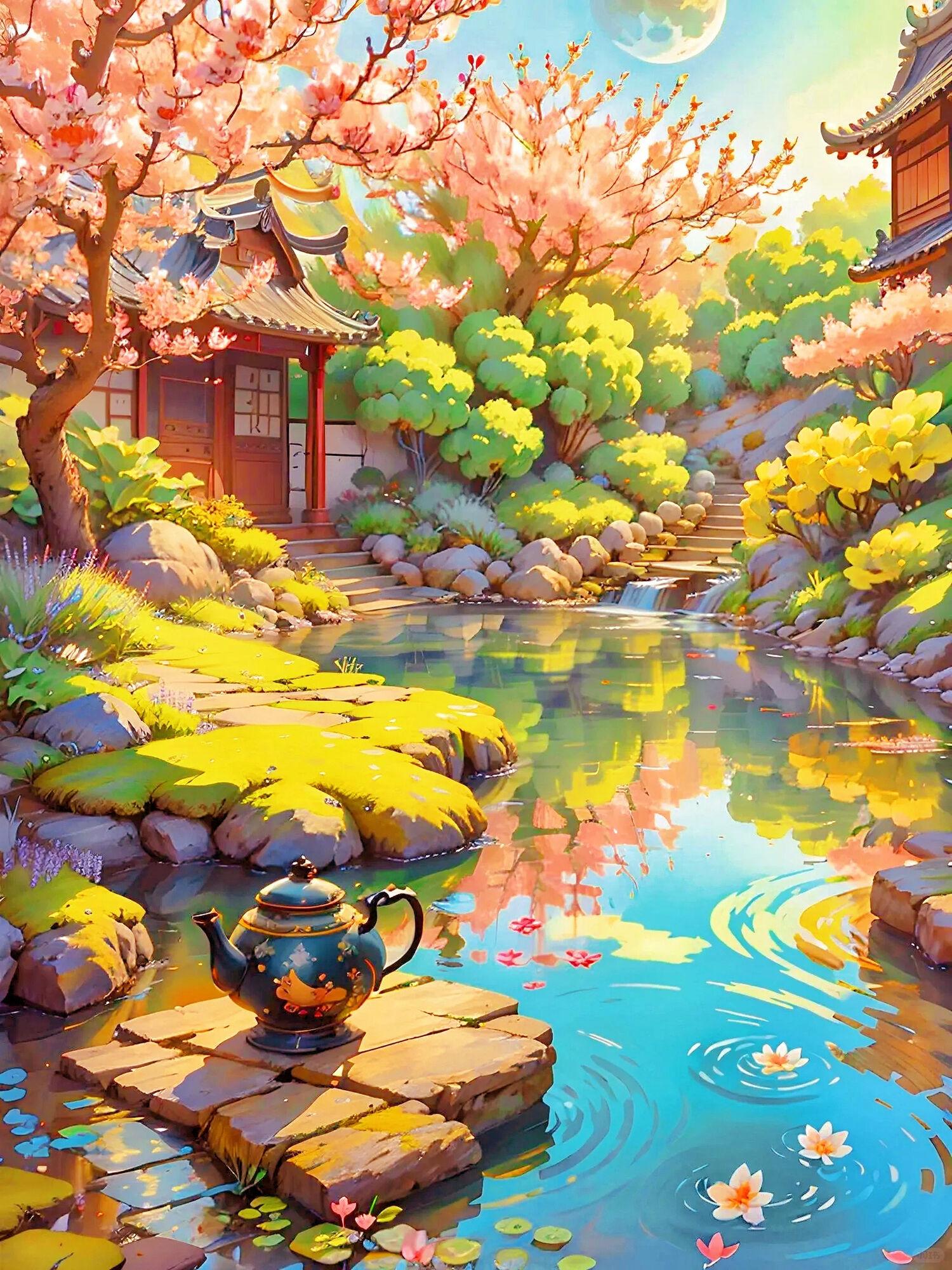 

Новое поступление Алмазная картина Дом Вышивка крестом Сад Вышивка Озеро Рукоделие Мозаика Ручная работа Хобби Full Round 20x30CM