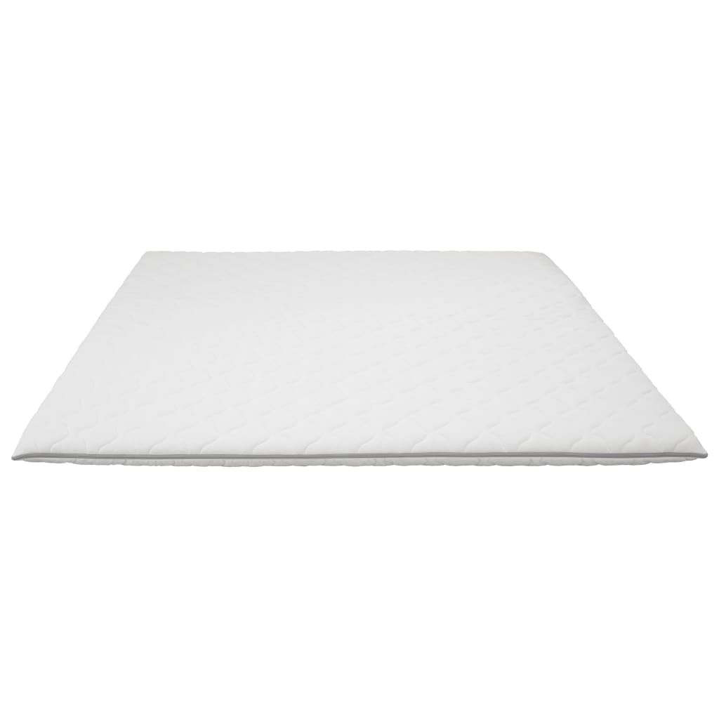 Mattress Topper 180 x 200 cm Viscoelastic Memory Foam 6 cm Thickness