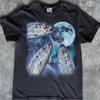 Tarpon Fishing Full Moon Graphic T-Shirt, Saltwater Angler Tee