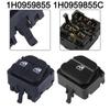 2pcs Front Power Window Switch For Jetta For Golf 1993-1999 1H0959855+1H0959855C Window Switch Interior Parts