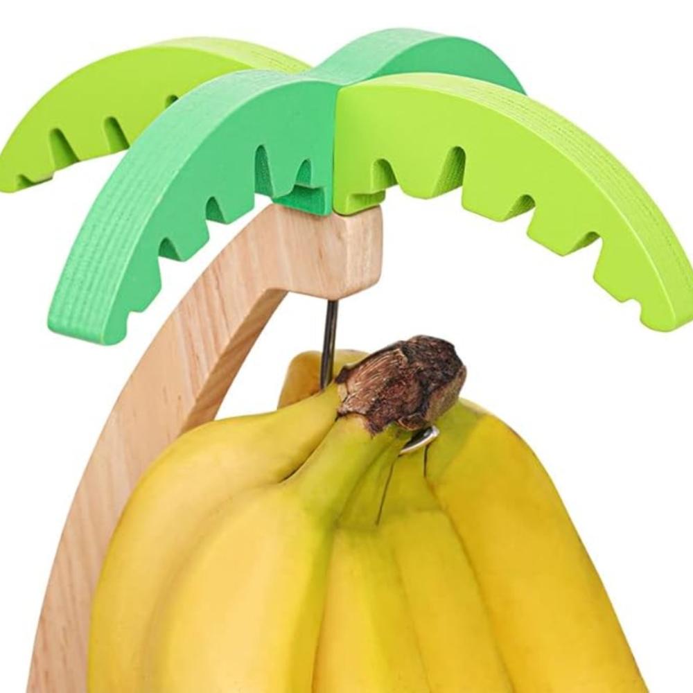 Banana Holder - Banana Hanger Tree with Stainless Steel Hook for Kitchen Countertop