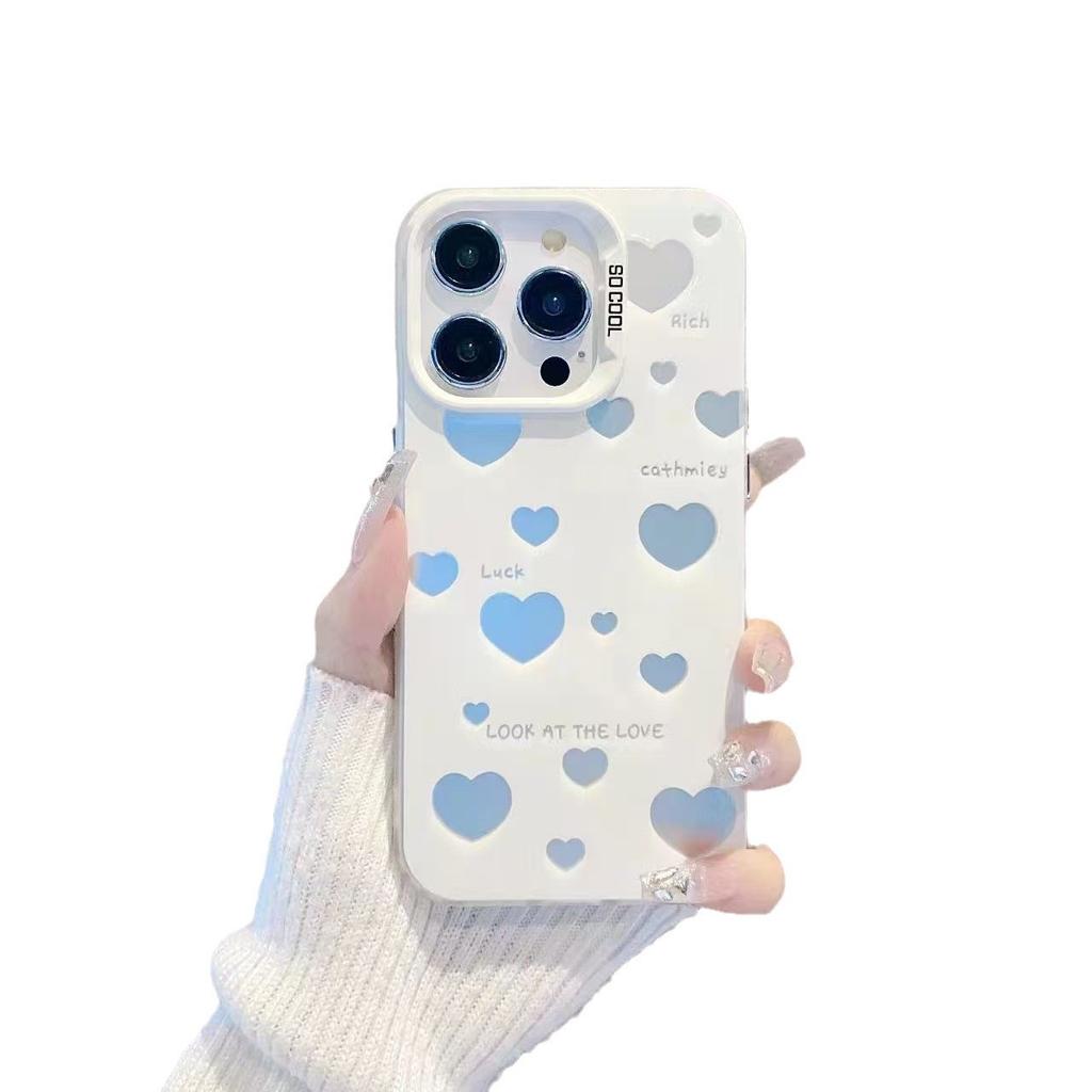 Lucky love applies to Apple 16Pro mobile phone case iPhone15Promax lucky 14 new 13 personality 17