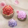 Flower Blossom Candle Molds for Making Candle Soap Christmas Present Room Decorations, Flower Candle SIlicones Molds