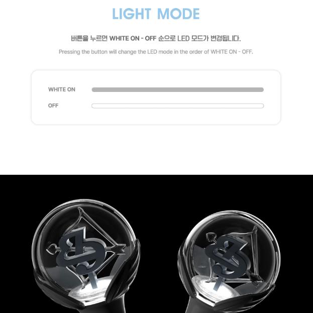 PARK BO GUM Mini Light Key Ring FOREVONG Key Chain