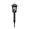 Takasho Solar Light, Alice in Wonderland Silhouette Light, Black, Outdoor Garden Light, Waterproof, Resin and Glass, TA-L02