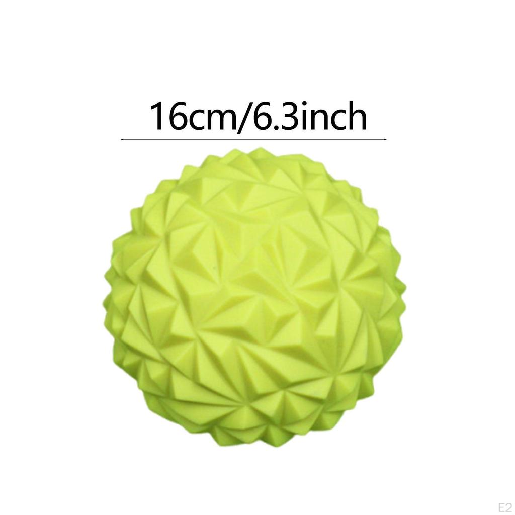Children's Sensory Play Half Ball Lightweight Dia. 6.3inch Foot Massage Yellow