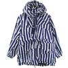 BLACK LABEL CRESTBRIDGE 16SS Striped Pattern Nylon Jacket Men's Used