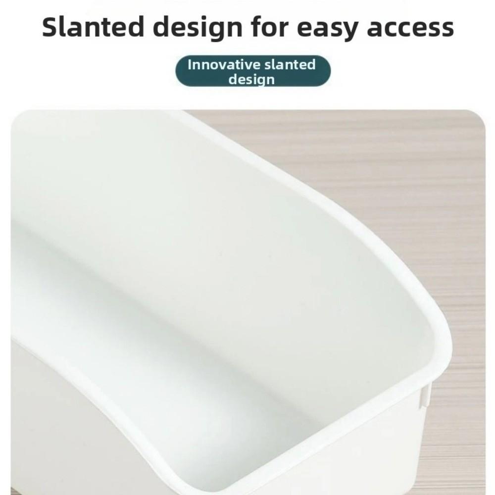 Slanted-Opening Food Storage Bins Supermarket Shelf Display  Snacks & Loose Goods Organization