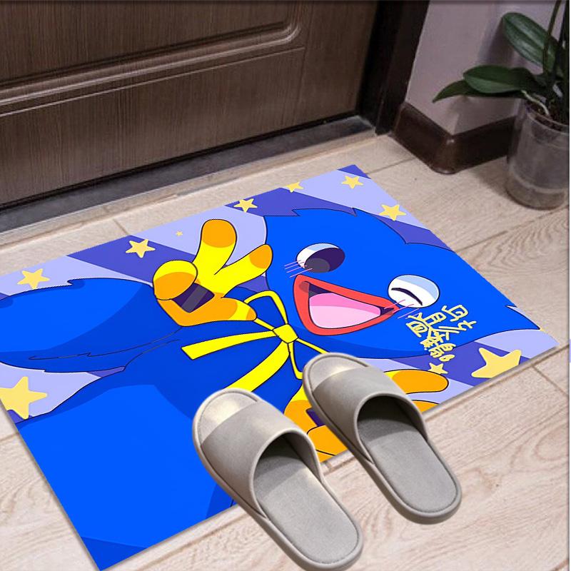 Huggy Wuggy Pattern Rug, Indoor/Outdoor Mat, for Picnic, Gameroom, Bedroom, Office, Living Room, Home Decor Carpet, Birthday Gift