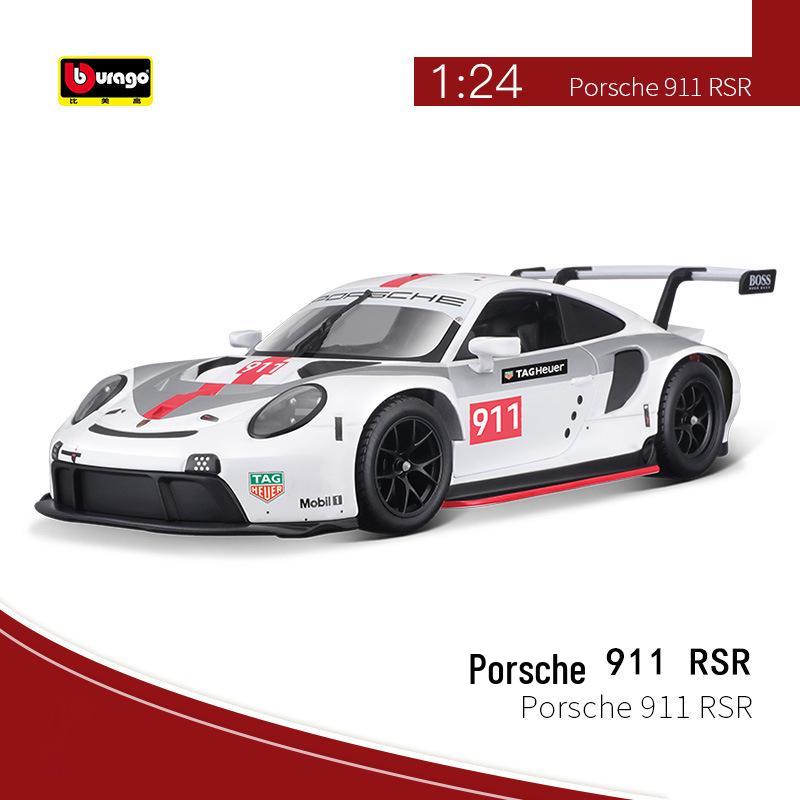 

Порше 1:Модель спортивного автомобиля из сплава 24, украшение, подарок для мальчиков