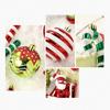50pcs Reusable Electroplated Christmas Hanging Balls Xmas Tree Pendants  Merry Christmas Decoration