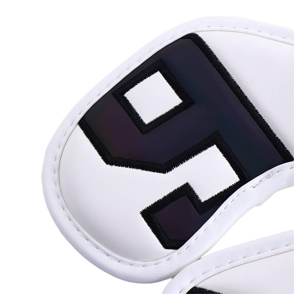 Covers PU Leather Protective Cover Golf Iron Covers Golf Wedge Cover Golf Club Head Covers