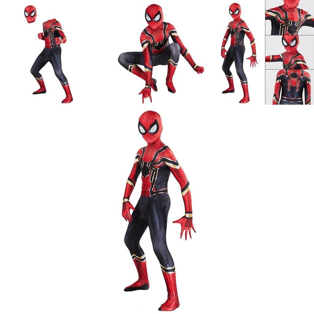 Breathable Lightweight Iron Spiderman Suit Superhero Costume Perfect For Cosplay