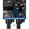 JOYTUTUS Car Cup Holder Extender, 2-In-1 Cup Holder For Cars With Phone Holder, Compatible With Yeti, Compatible With Hydro Flask, Compatible With