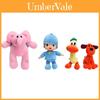 Premium Quality Set Of 4 Pocoyo Elly Pato Loula Soft Plush Stuffed Doll Toys For Children