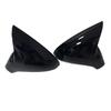 For Peugeot 207 2006-2014 308 2006-2013 Car Sticker Rearview Side Mirror Cover Wing Cap Exterior Case Trim Shell Housing Carbon