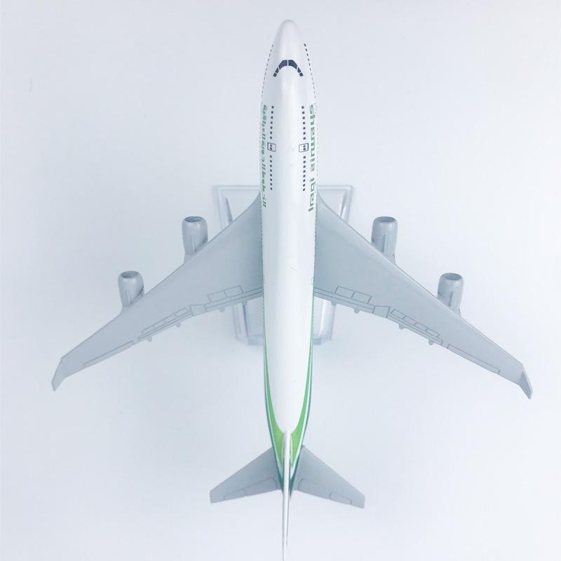 B747-400 Aircraft Collectible 16CM Iraqi Airways 1:400 Scale Alloy Metal Airplane Model With Stand Gift Display Souvenir Model