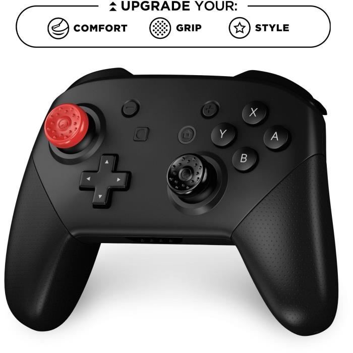 Thumbgrips - KONTROLFREEK - 1010-UNI - Balení 8 univerzálních krytek joysticků - Pro ovladače PS|Xbox|Switch Pro - Vícebarevné