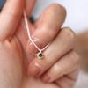 Green Diamond Baby's Breath Necklace - 2025 Trendy, Super Shiny, with a Unique Light Luxury Design.