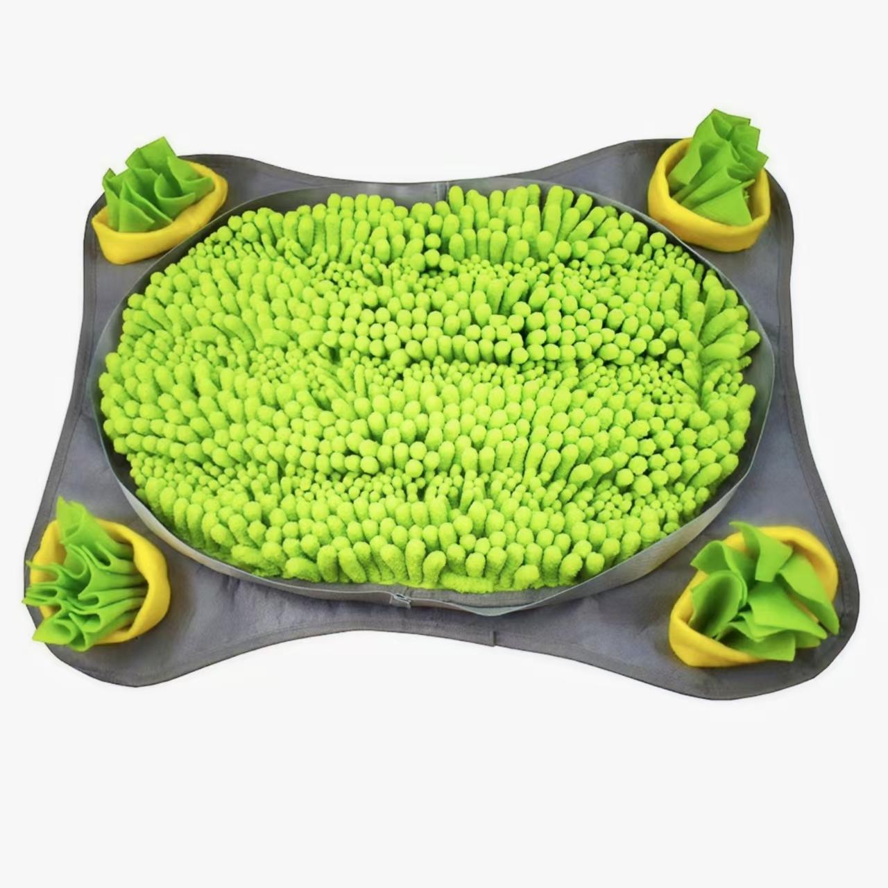 

Exercise your dog s nose sniffing ability to eliminate anxiety Pet sniffing pad зелёный